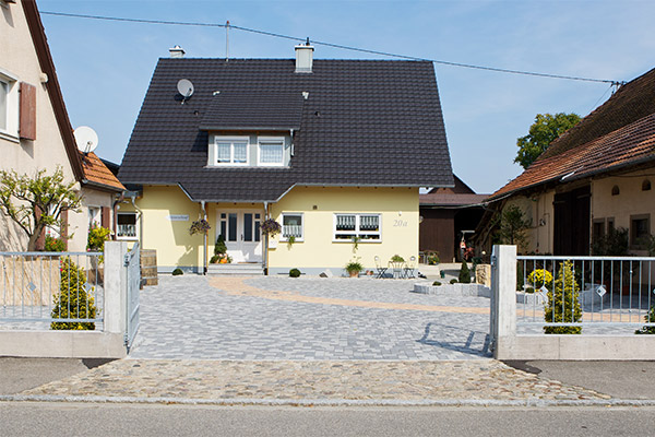 Neuanlage des Innenhofs